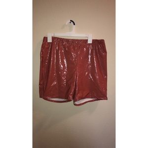 Fashion Nova Vinyl Biker Shorts